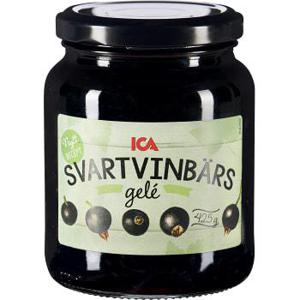 ICA Gelé Svartvinbär 425g