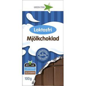 Greenstar Mjölkchoklad Laktosfri 100g