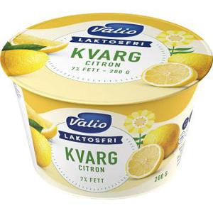 Valio Eila Kvarg Citron Laktosfri 200g
