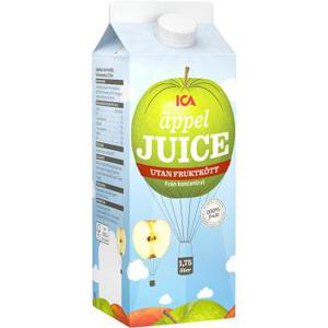 ICA Juice Äpple utan fruktkött 1.75l