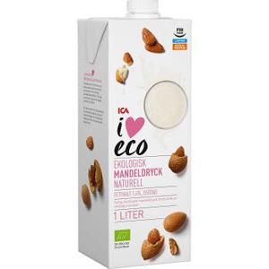 ICA I love eco Mandeldryck Ekologisk 1l
