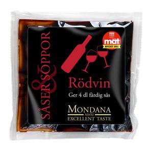 Mondana Rödvinssås 60g