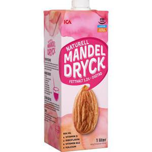 ICA Mandeldryck Natur 1l