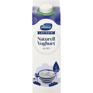 Valio Eila Yoghurt Naturell Laktosfri 4% 1l