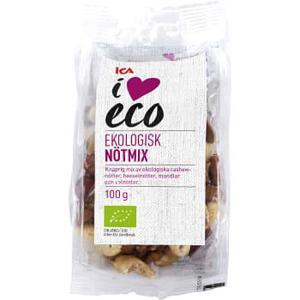 ICA I love Eco Nötmix Ekologisk 100g