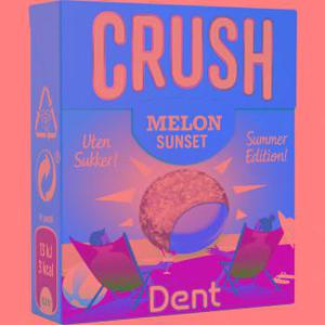 Dent Tabletter Crush Melon 25g