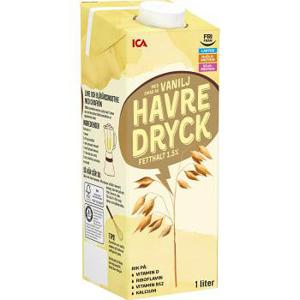 ICA Havredryck vanilj 1L