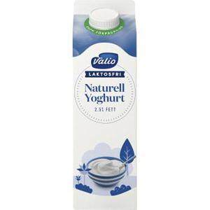 Valio Eila Yoghurt Naturell Laktosfri 2,5% 1l