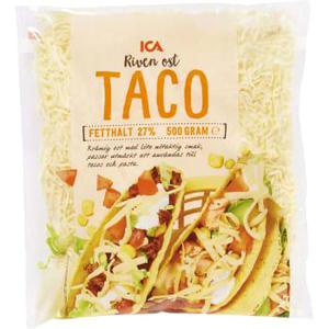 ICA Tacoost Riven 500g