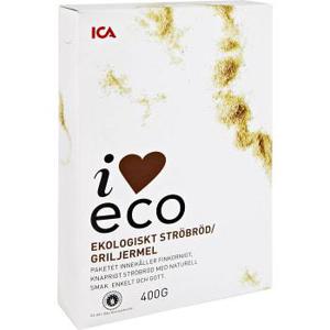 ICA I love eco Ekologiskt ströbröd Ekologisk 400g
