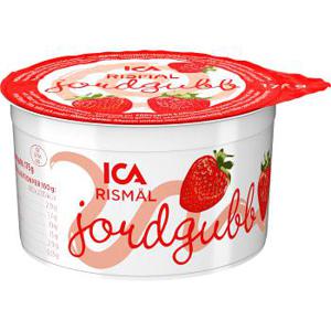 ICA Rismål Jordgubb 175g