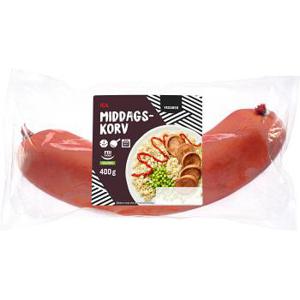 ICA Middagskorv Vegansk 400g