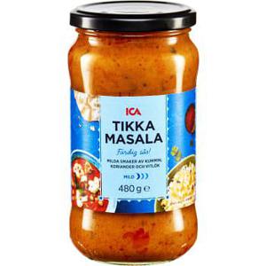 ICA Tikka Masala Färdig sås 490g