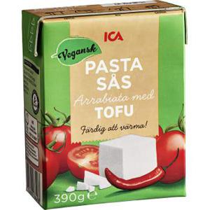 ICA Pastasås Arrabiata med tofu Vegansk 390g