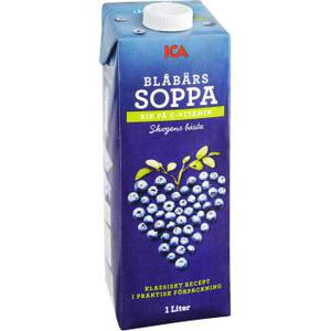 ICA Blåbärssoppa 1l