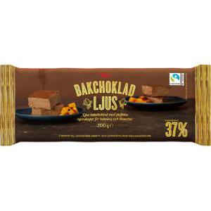 ICA Bakchoklad Ljus 200g