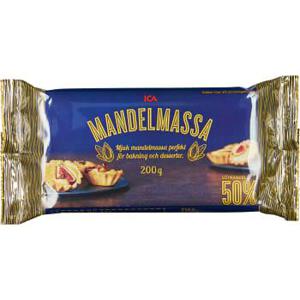ICA Mandelmassa 200g