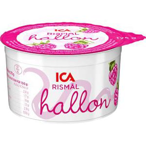 ICA Rismål Hallon 175g