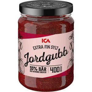ICA Jordgubbssylt Extra fin 400g