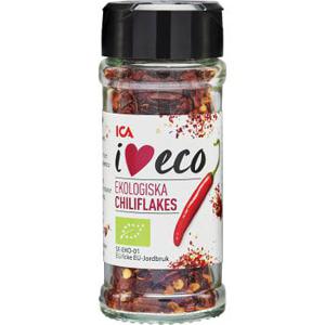 ICA i love eco Chiliflakes Ekologisk 27g