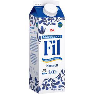 ICA Filmjölk Laktosfri 3% 1l