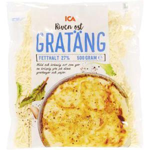 ICA Gratängost Riven 500g