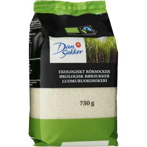 Dansukker Rörsocker Ekologiskt 750g