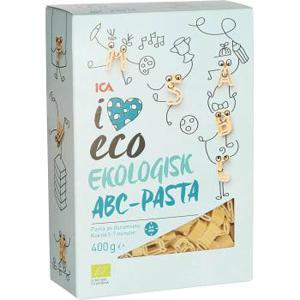 ICA I love eco Pasta Abc Ekologisk 400g