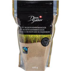 Dansukker Muscovadorörsocker Ljust 400g Fairtrade