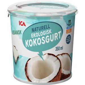 ICA Kokosgurt naturell Ekologisk 350ml
