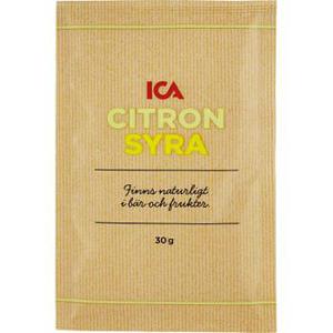 ICA Citronsyra 30g
