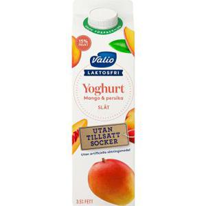 Valio Eila Yoghurt Mango Persika 1kg Laktosfri