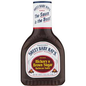 Sweet Baby Rays BBQ Sauce Hickory & Brown Sugar 510g