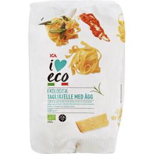 ICA I love eco Tagliatelle Ekologisk 500g