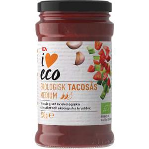 ICA I love eco Tacosås Ekologisk 230g