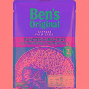Uncle Bens Ris Roasted Garlic 250g