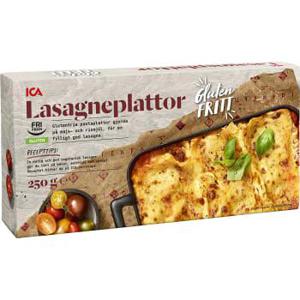 ICA Lasagneplattor glutenfri 250g
