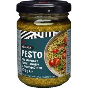ICA Pesto Basilika med Vegansk Ost 130g