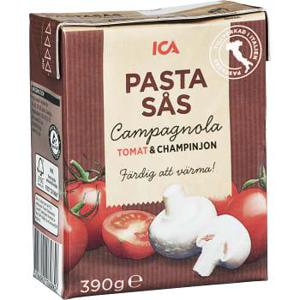 ICA Pastasås Tomat och champinjon 390g