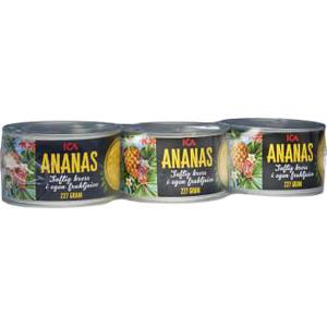 ICA Ananas Krossad 227g 3-p