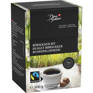Dansukker Rörsocker Bit 500g Fairtrade