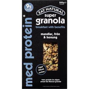 Eat Natural Granola Mandlar frön & honung 425g