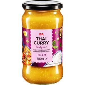 ICA Curry Mild Färdig sås 490g