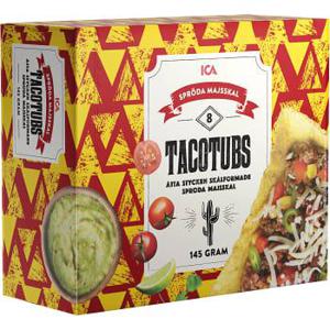 ICA Tacotubs 8-p 145g