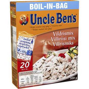 Uncle Bens Boil in bag Vildrismix 500g