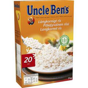 Uncle Bens Långkornigt Ris 2kg