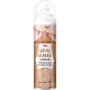 ICA Spraygrädde Choklad 250g