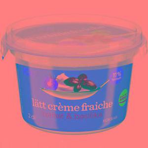 ICA Creme Fraiche Tomat & basilika 2dl