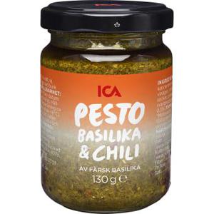 ICA Pesto Basilika/Chili 130g