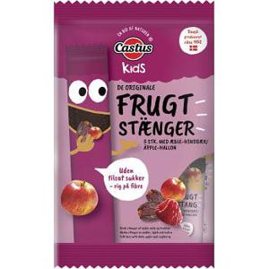 Castus Fruktstång Äpple & Hallon 5-p